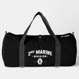 Sac De Sport 2e division maritime Silent Second noir