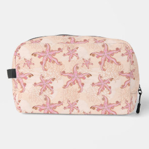 Sac de sport à motif pastel rose corail et étoiles