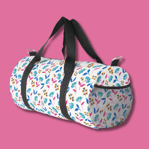 Sac De Sport Abstrait fleuri de tulipe coloré