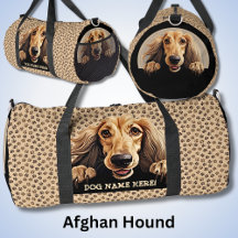 Ajouter Nom Du Chien, Votre Nom, Hound Afghan