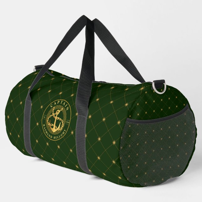 Sac De Sport Ancre or (Coin droit)