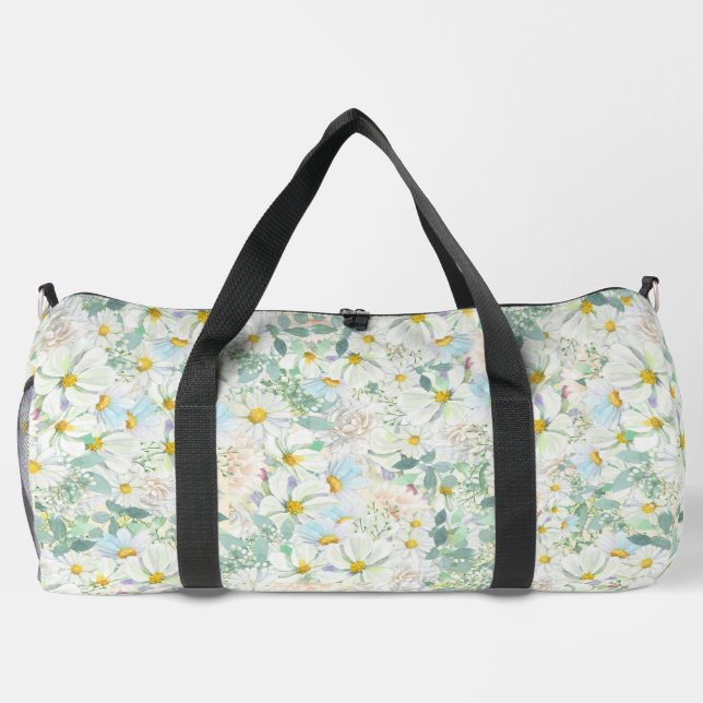 Sac De Sport Assez Delicate Pastel Aquarelle (Verso)