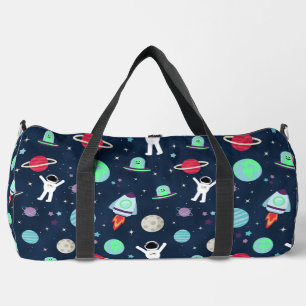 Sac De Sport Astronautes Planètes Fusées et Aliens