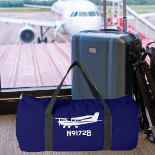 Sac De Sport Avion cool Cessna, Simple, Bleu, Aviation