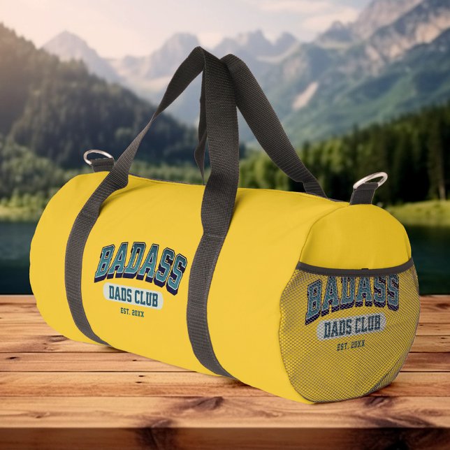 Sac De Sport Badass Papa Club Retro Cool Amusant tendance (Stylish sports bag for the badass dad!)