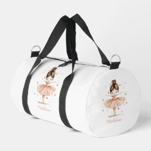 Sac De Sport Ballerine Nom Personnalisé Féminin
