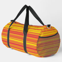 Bandes larges orange rouge jaune