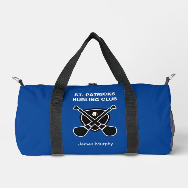 Sac De Sport Bataille personnalisée / Camogie (Royal) (Recto)