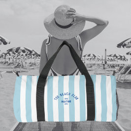 Sac De Sport Beach Club Crest Blue Cabana Strigramme