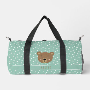 Sac De Sport Beau bébé ours bleu moderne