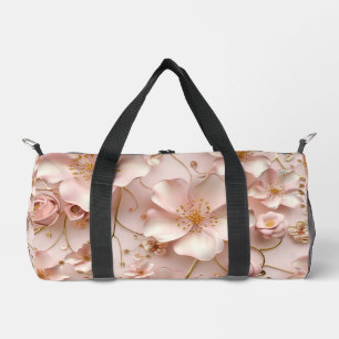 Sac De Sport Beau Pastel Rose Doux Floral