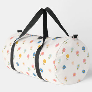 Sac De Sport Bébé Fleur Rétro Pastel