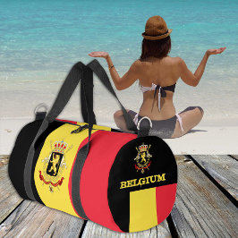 Sac De Sport Belgique duffle, drapeau belge fitness /sports
