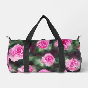 Sac De Sport Belle Aquarelle tendance Roses roses Collection