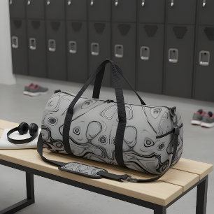 Sac De Sport Belle belle cendre gris texture couleur Art Imprim