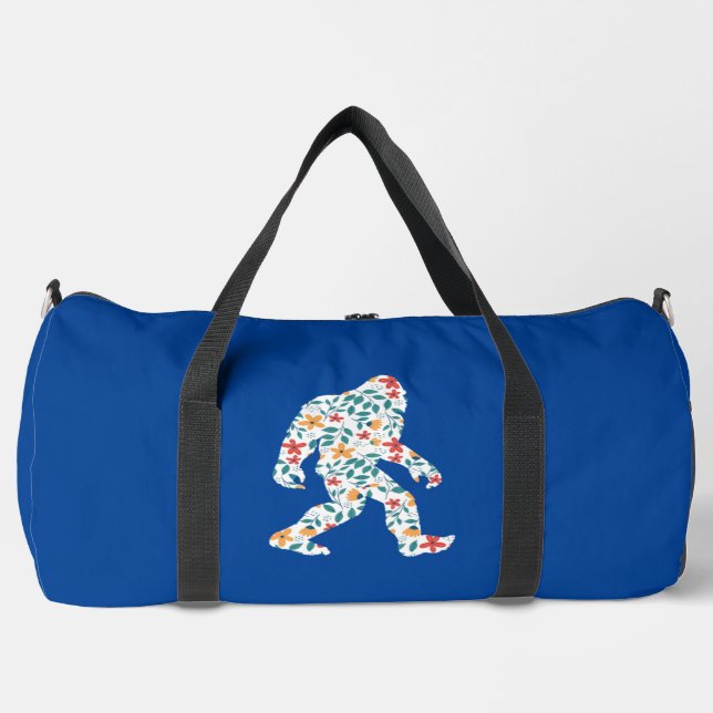 SAC DE SPORT BIGFOOT FLORAL (Recto)