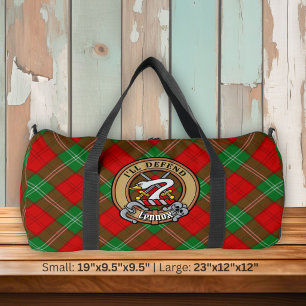 Sac De Sport Blason de Clan Lennox sur tartan