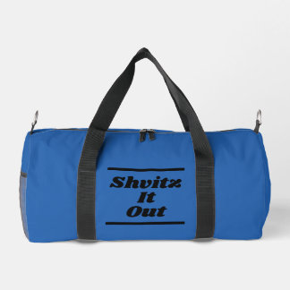 Sac de sport bleu
