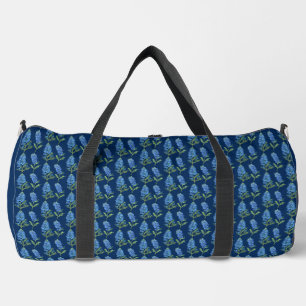 Sac De Sport Bluebonnets Texas Blue Flowers Aquarelle