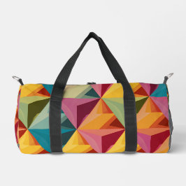 Sac De Sport Bold Geometric Triangle Pattern