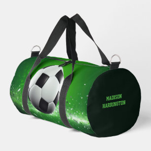 Sac De Sport Boule de football de nom personnalisé