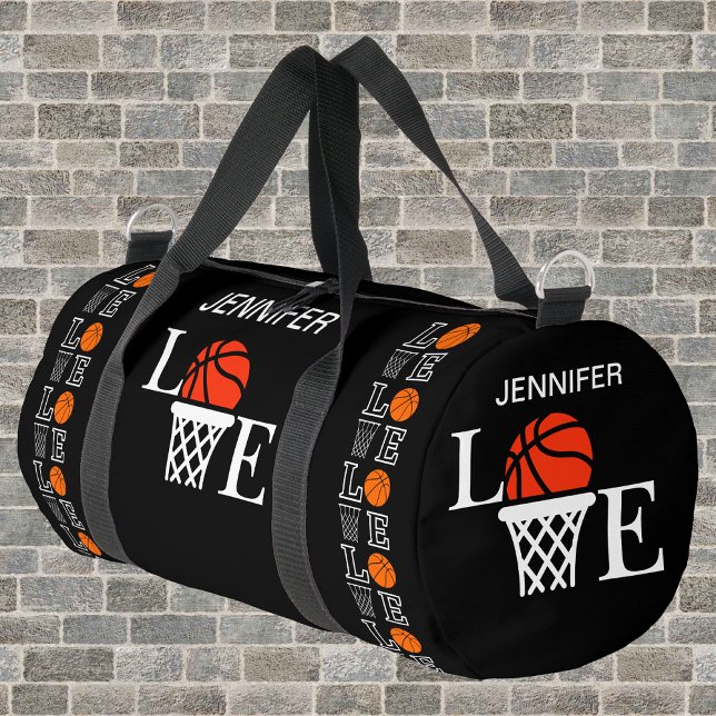Sac De Sport Boules de basket, Joueur de basket, Équipe, Cadeau (Créateur téléchargé)