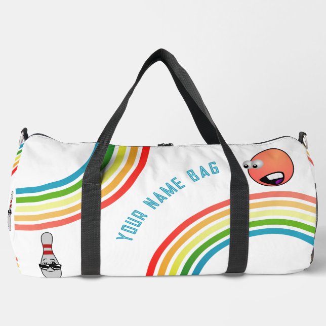 Sac De Sport Bowling personnalisé (Recto)