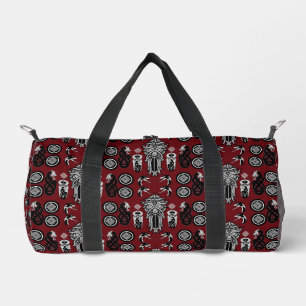 Sac De Sport Burgundy Anglo Saxon Imprimer