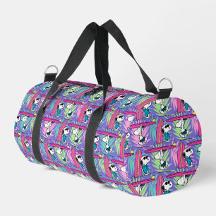 Sac De Sport cacahuètes Snoopy Purple Surf Motif