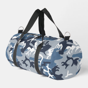 Sac De Sport Camouflage bleu neige hivernale, Militaire, Armée