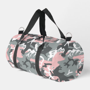 Sac De Sport Camouflage rose et gris, Militaire, Armée