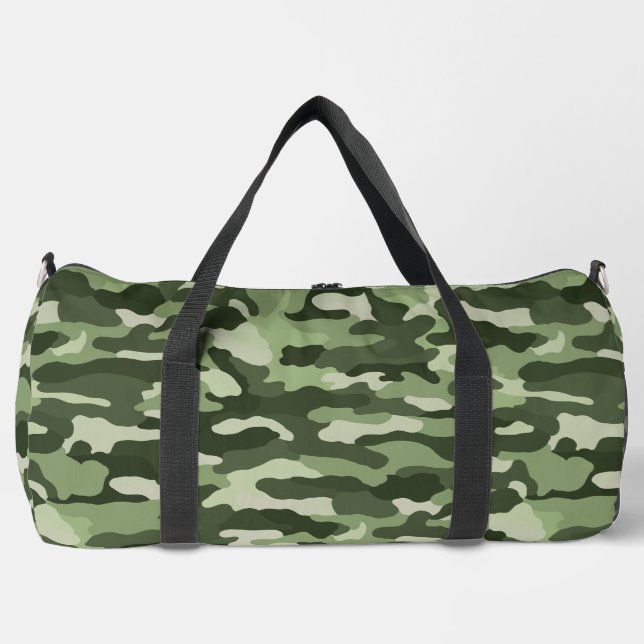 Sac De Sport Camouflage vert (Recto)