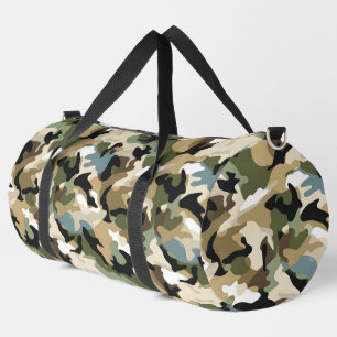 Sac De Sport Camouflage vert foncé