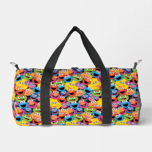 Sac De Sport Caractère de rue Sésame Face au Motif