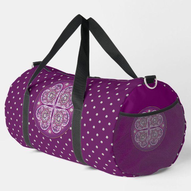 Sac De Sport Cardinal rouge Rosace (Coin droit)