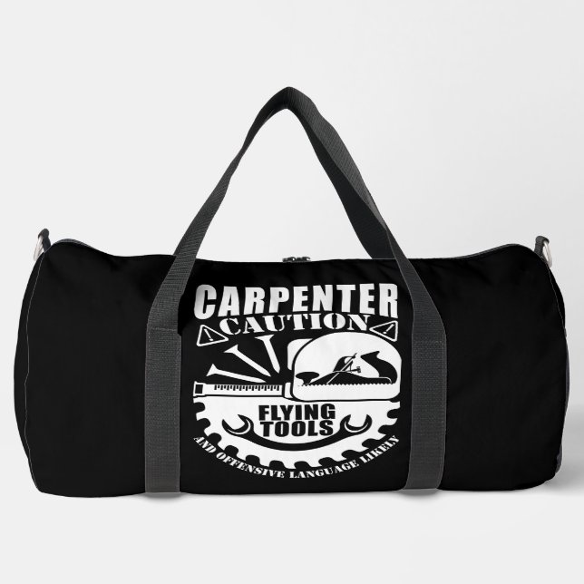 Sac De Sport Carpenter Caution Flying Tools  (Recto)