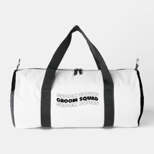 Sac De Sport CARRÉ DE GROS Noir Blanc