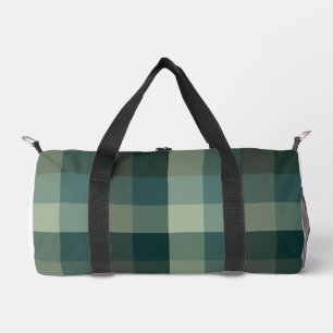 Sac De Sport Carreaux Vichy Vert Design