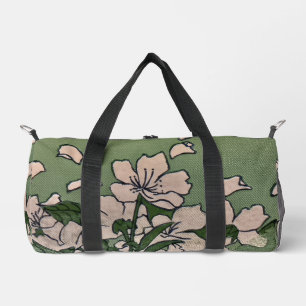 Sac De Sport Cascade de Fleurs Roses