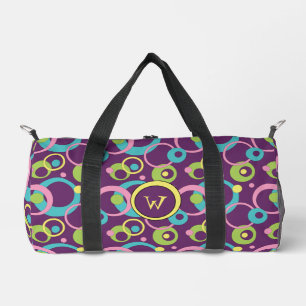 Sac De Sport Cercles violets funky
