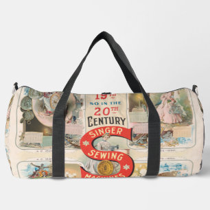 Sac De Sport Chanteur vintage - Machine à coudre et