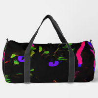 Chat noir néon avec yeux brillants