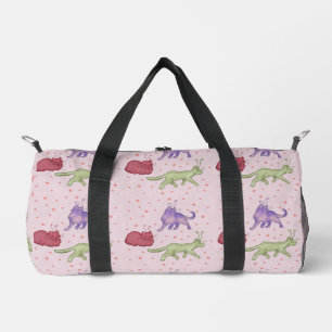 Sac De Sport Chats Aliens Espace Fantaisiste Chat Drôle Sci-Fi