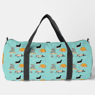 Sac De Sport Chats Drôle Au Yoga