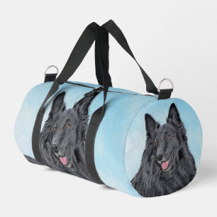 Sac De Sport Chien noir peintre Groenendael Belge