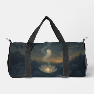 Sac De Sport Chuchotement de la Fleur – Floral Gothique Personn