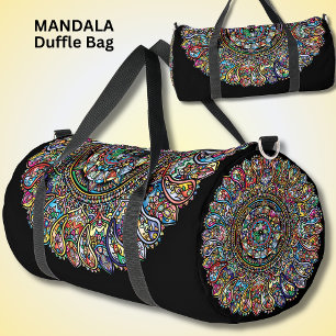 Sac De Sport Clair couleur Mandala rose Aqua jaune rouge bleu