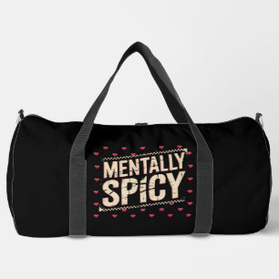 Sac De Sport Cœurs roses mentalement épicés