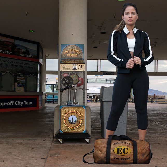 Sac De Sport Collecteur de pièce en cuir de vache (Créateur téléchargé)