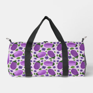 Sac De Sport Collection Œillet et Fleur d'Aubergine – Lilas Dou